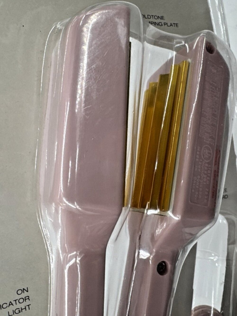 Vintage Windmere THE BOSS Hair Crimper Pink Styling Iron Retro CMC-1R/332 NEW - Picture 6 of 9